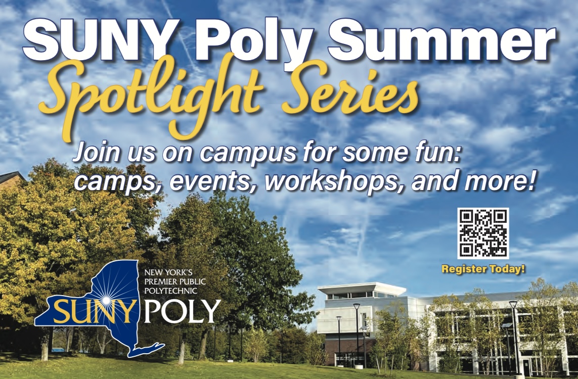 SUNY Poly Summer Spotlight Postcard