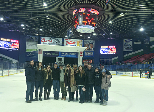 Alumni Day at the Utica Comets