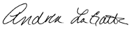 Andrea LaGatta signature