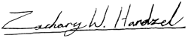 Zach Handzel signature