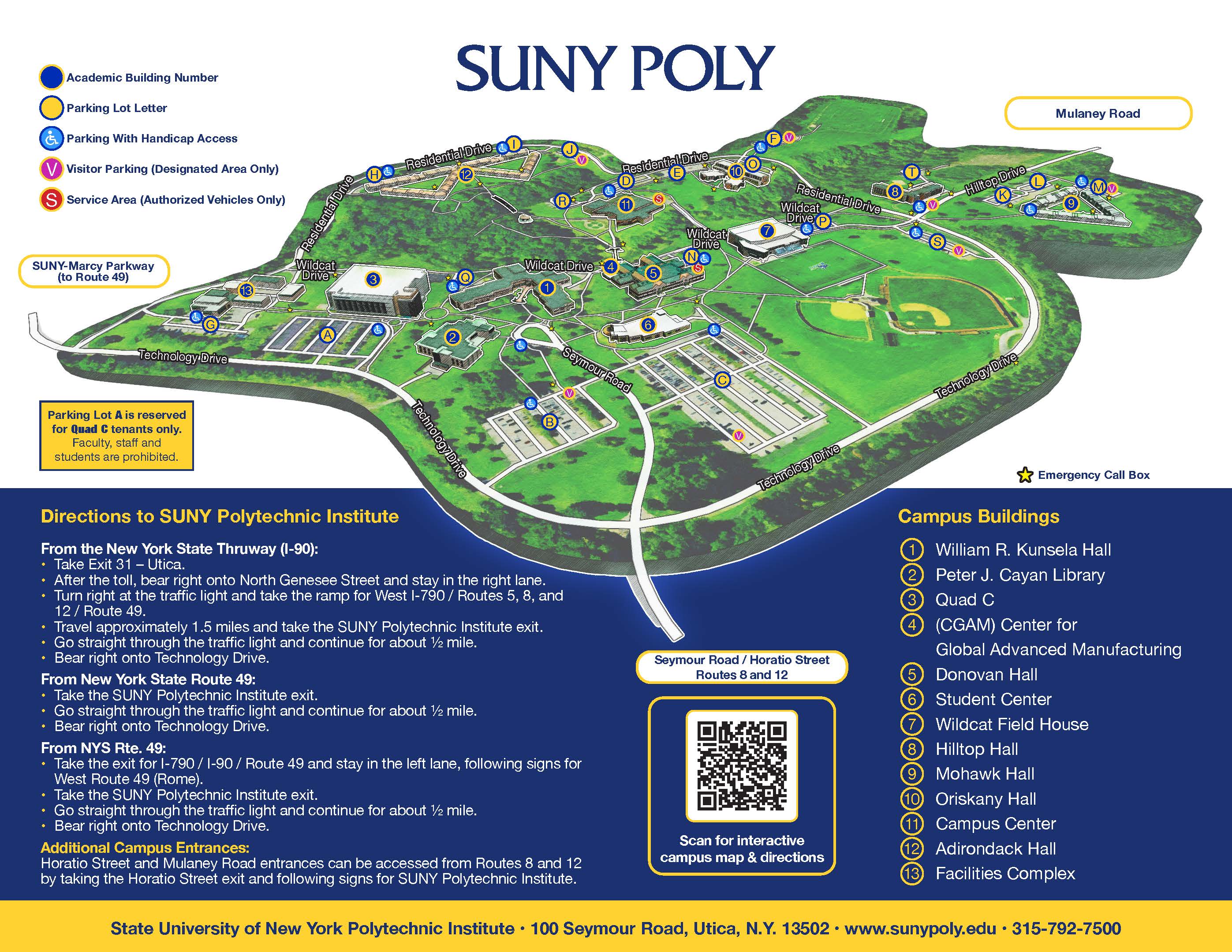 suny poly campus map