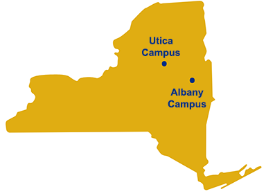 NYS with Utica and Albany