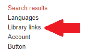 Google Scholar Library Links