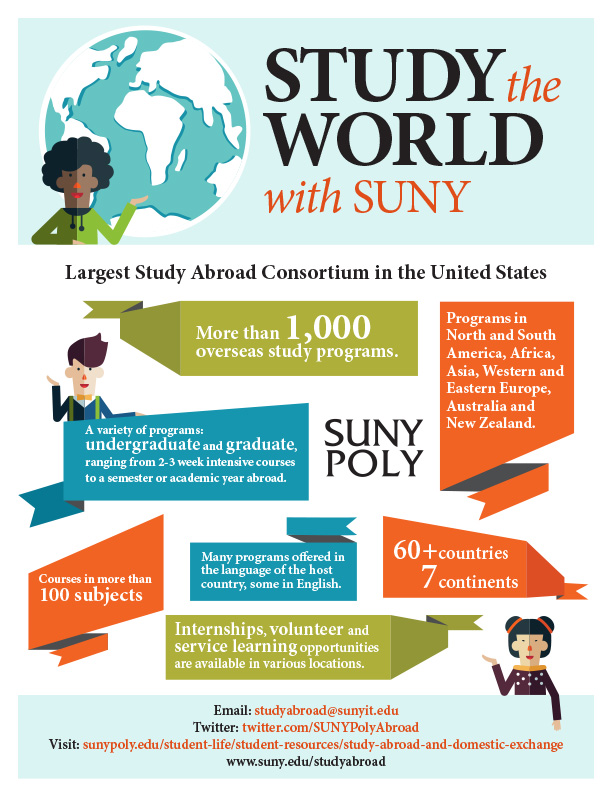 Study Abroad flyer