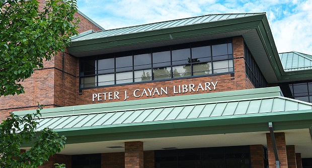 Image of Cayan Library in summer