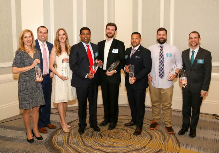 Dr. Brenner and her fellow "40 Under 40" awardees in the "Innovators" category.
