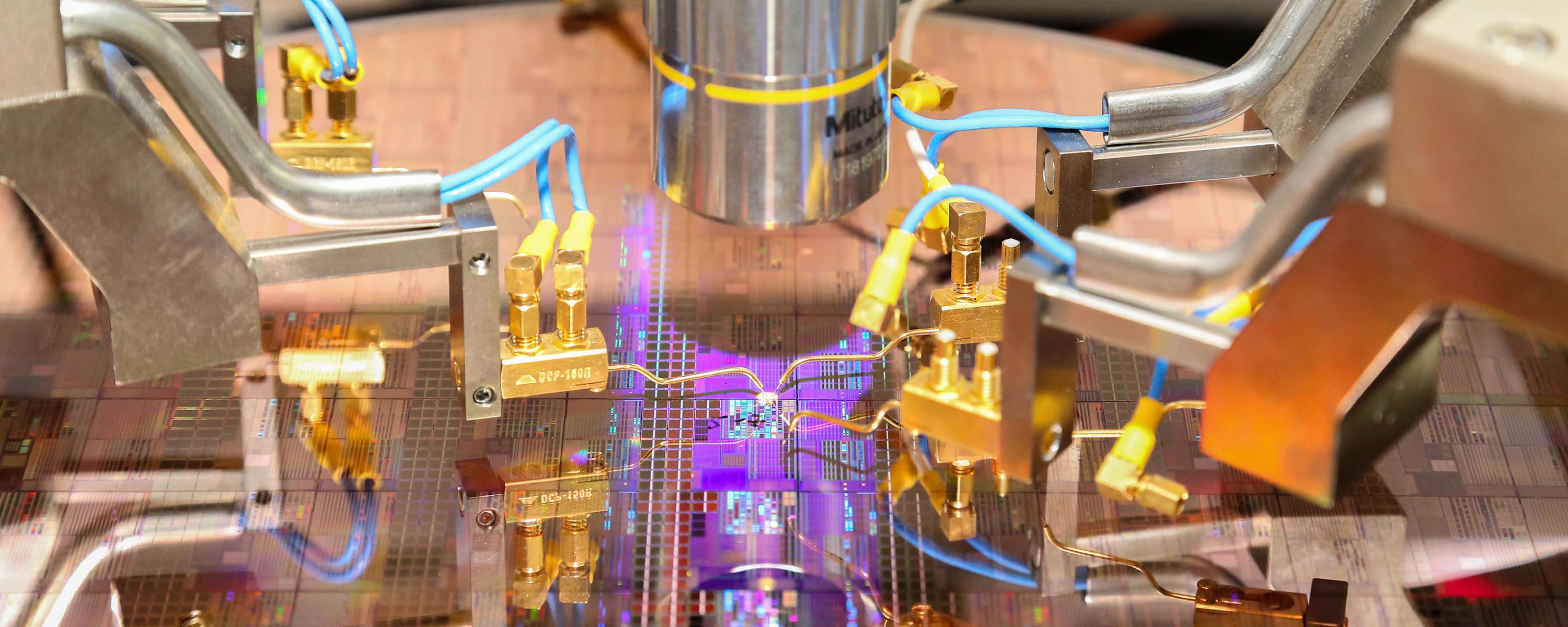 illustrative photo of 300mm wafer on tool - Nanoscale Engineering