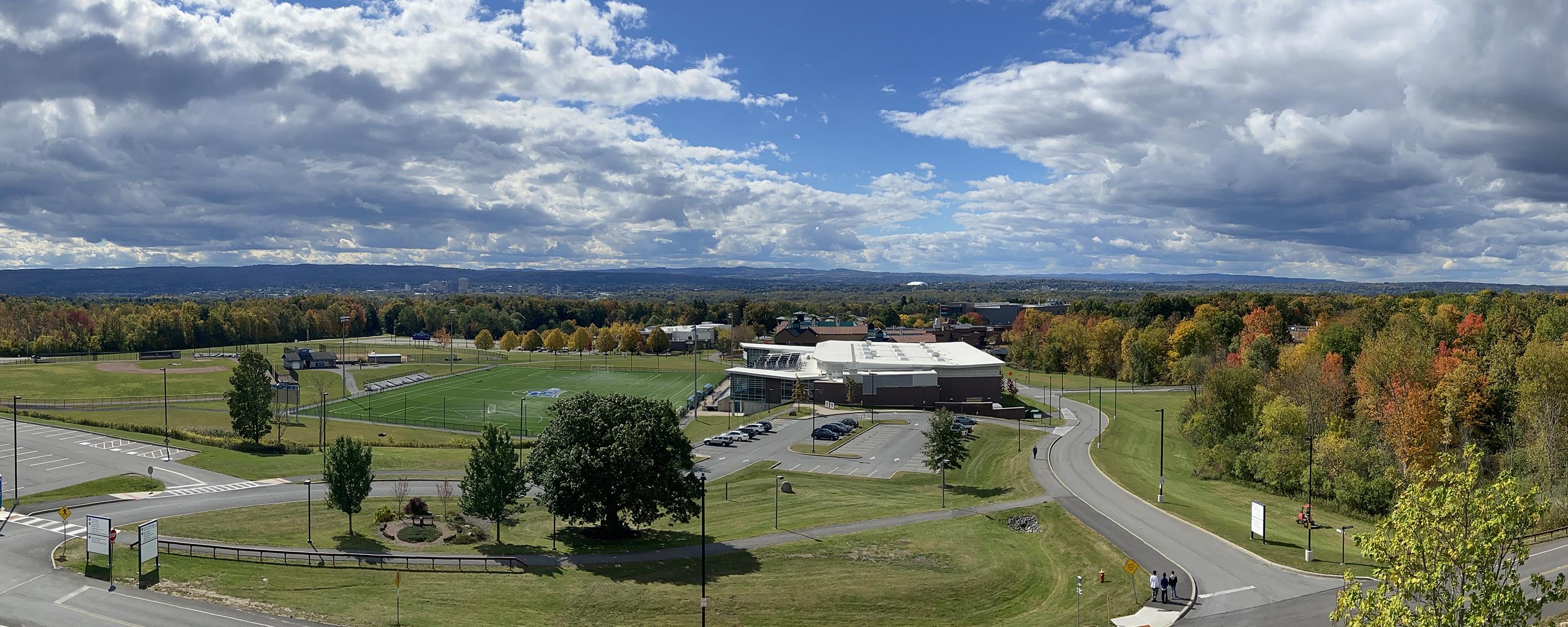 wide view of SUNY Poly's Utica campus