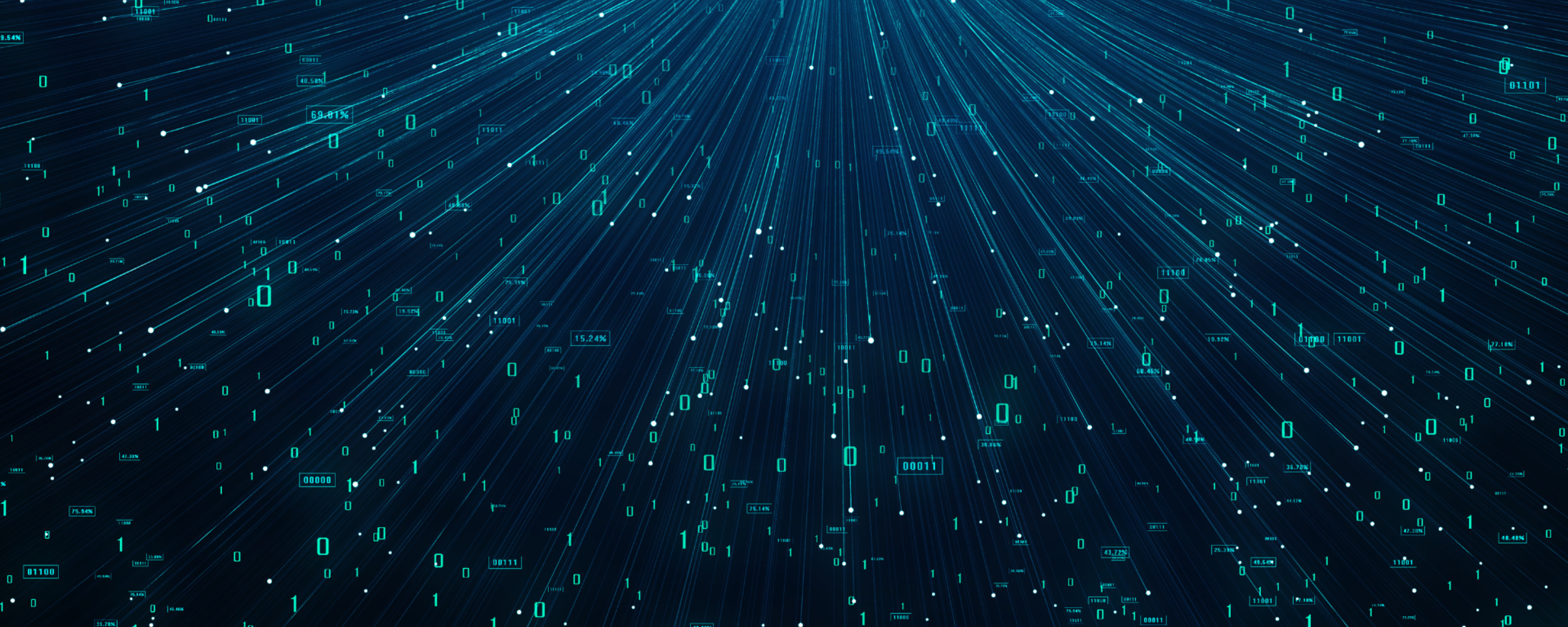 AI for all tech screen background