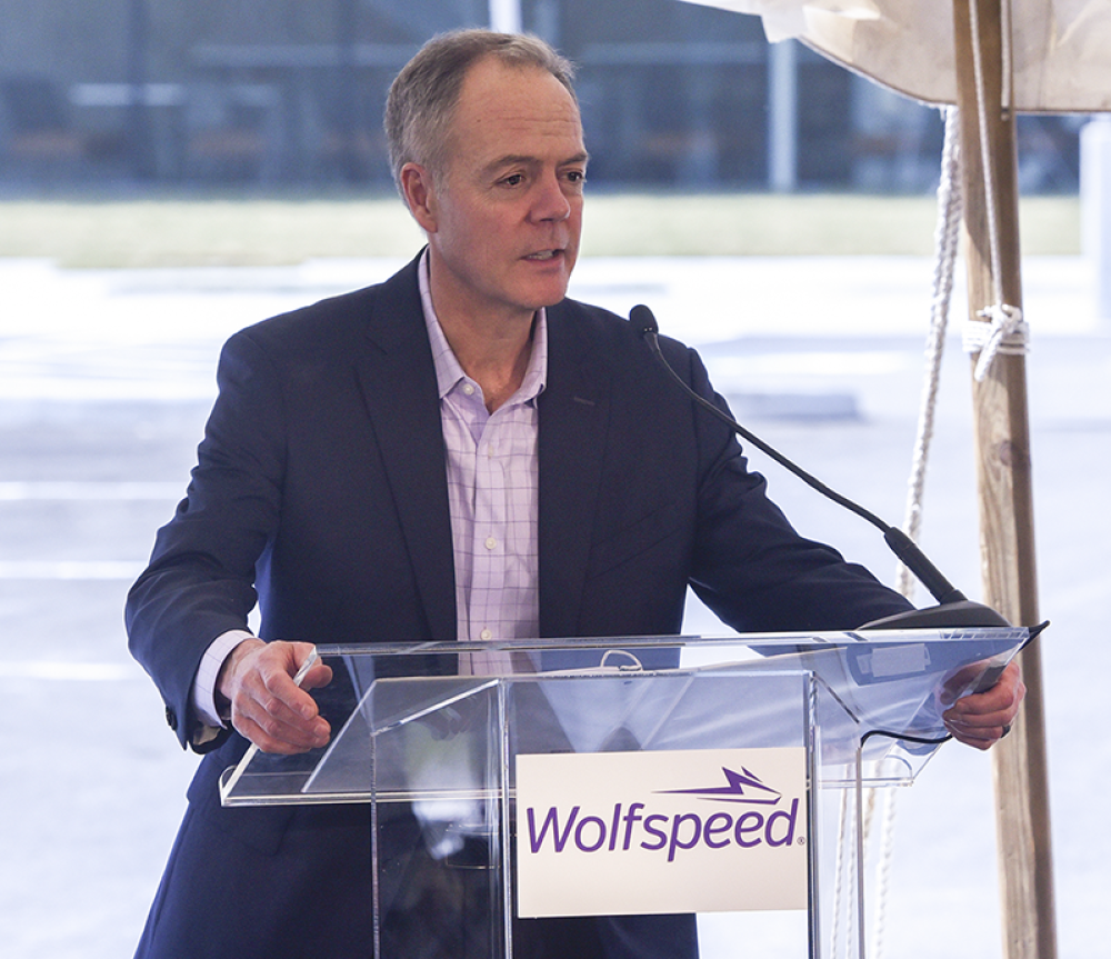 Wolfspeed CEO Gregg Lowe