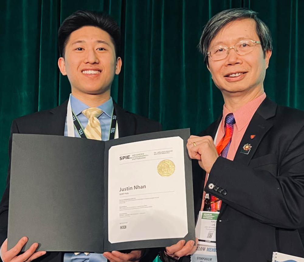 Justin Nhan and Kafai Lai, SPIE Advanced Lithography and Patterning Conference Symposium Chair