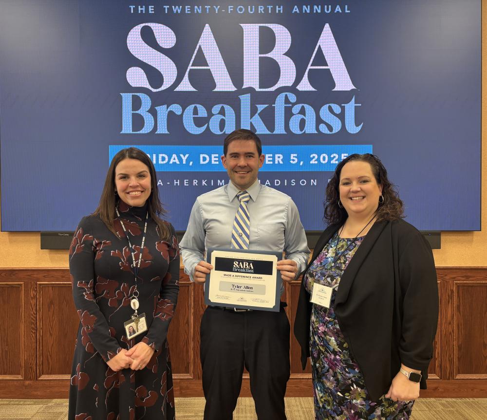 Tyler Allen SABA award