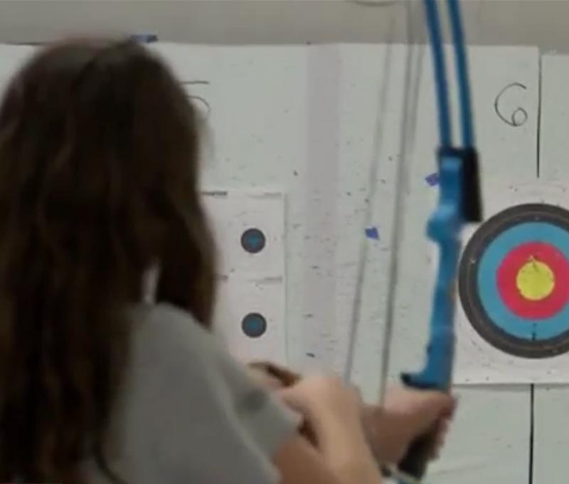 WKTV Fifth Grader Archery 800x680