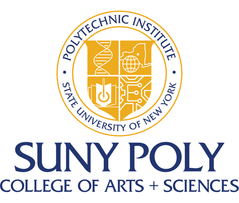 SUNY Poly Seal with Text College of Arts and Sciences underneath