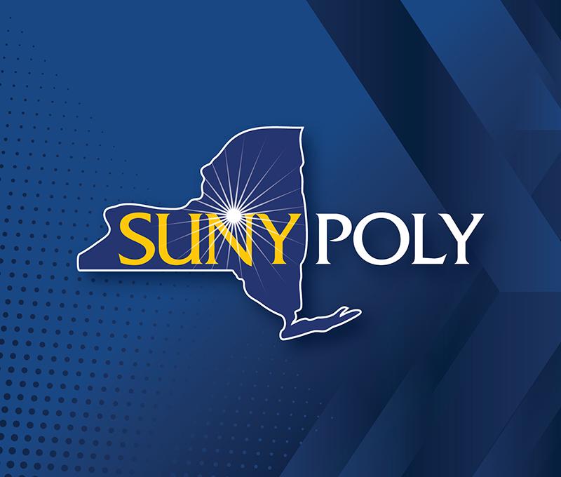 suny poly blue NYS graphic